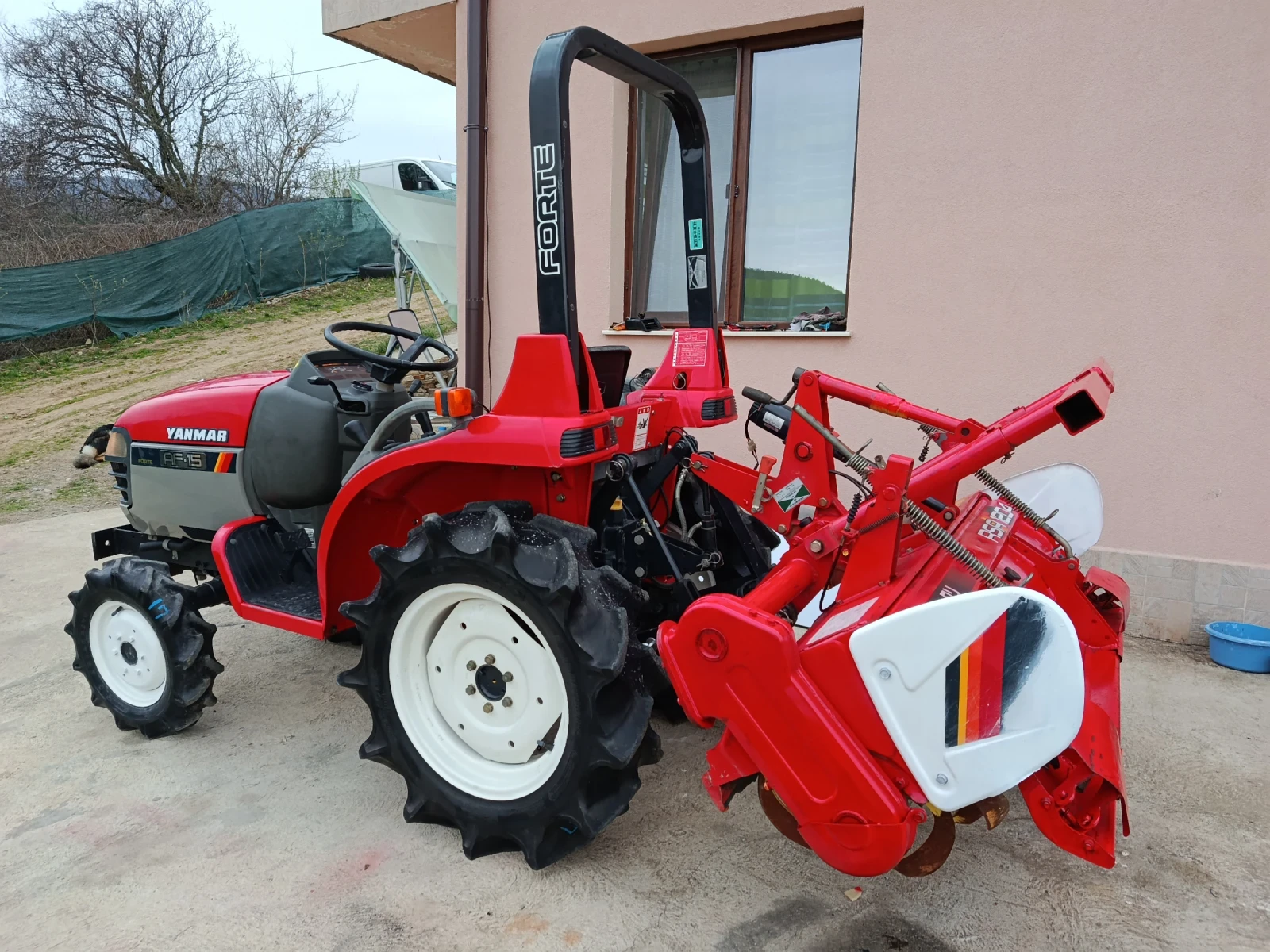 Трактор Yanmar AF15, снимка 2 - Селскостопанска техника - 53906611