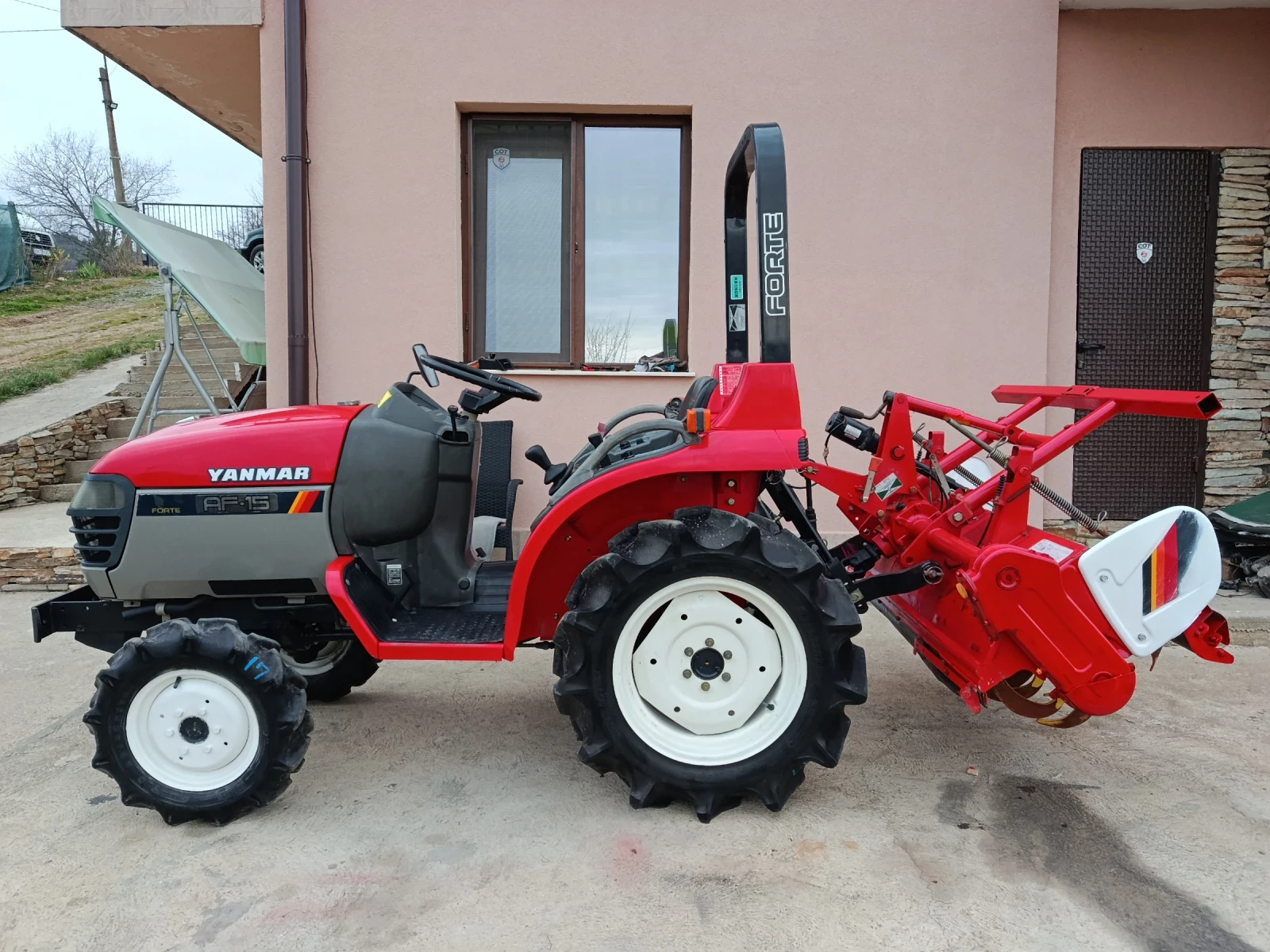 Трактор Yanmar AF15, снимка 7 - Селскостопанска техника - 53906611