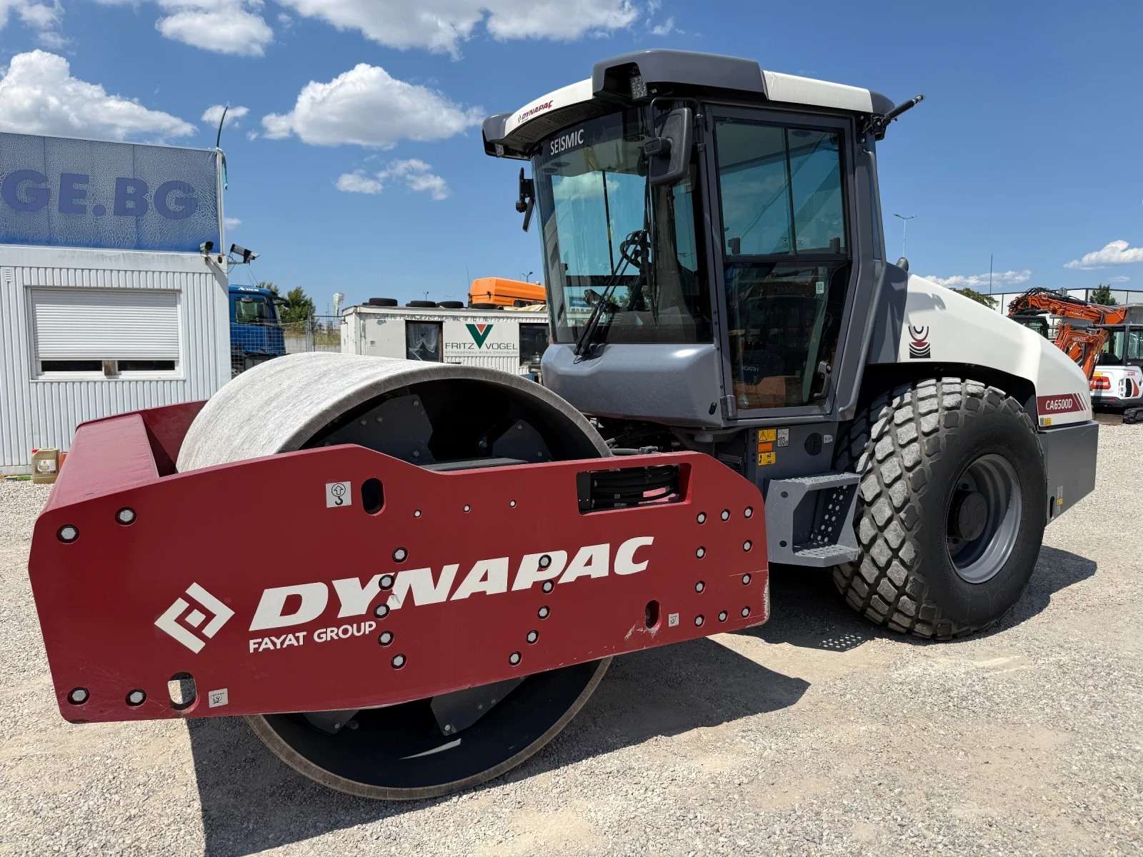 Валяк Dynapac CA6500D ФАБРИЧНО НОВ, снимка 16 - Индустриална техника - 55445335