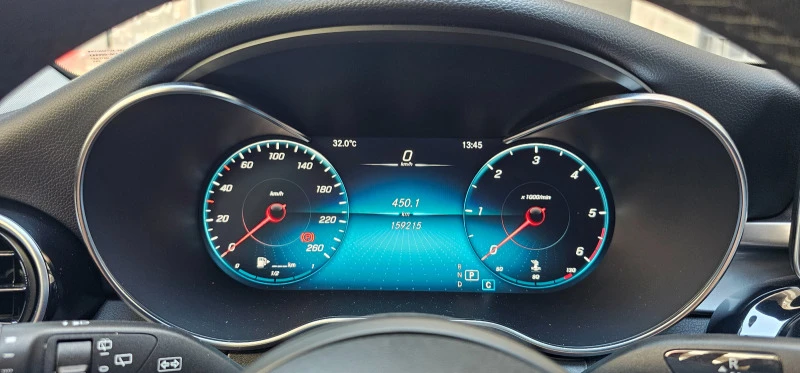 Mercedes-Benz C 220 FACELIFT/4MATIC/KEYLESS GO/9G-TRONIC, снимка 14 - Автомобили и джипове - 46992529