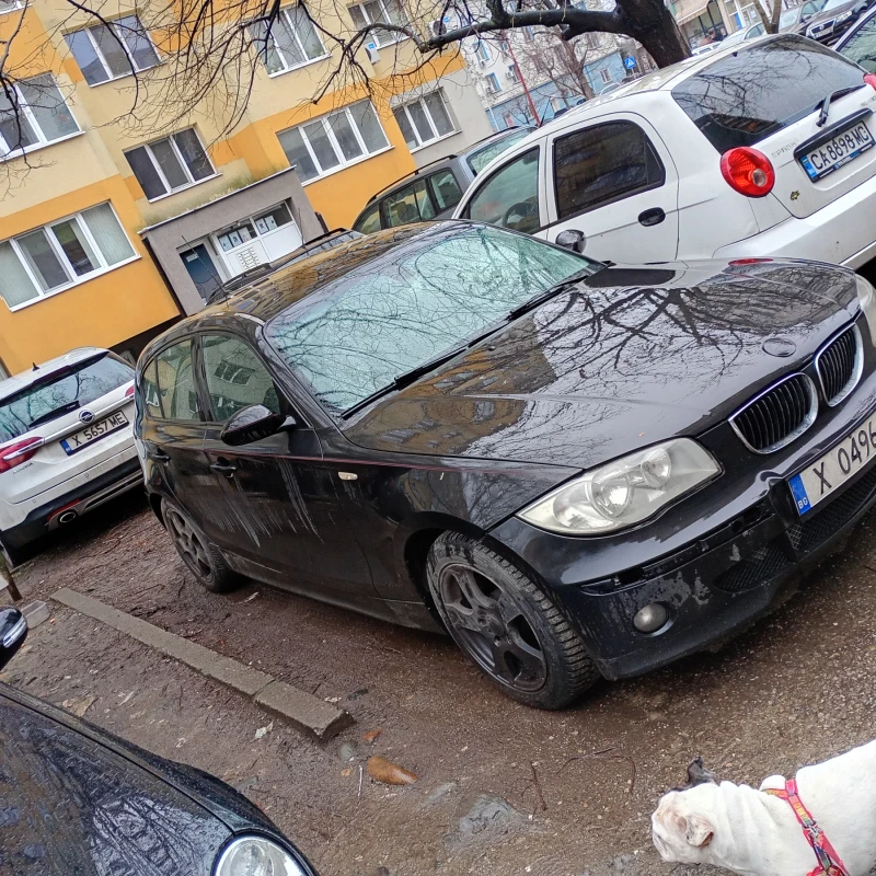 BMW 116  Газ Черен Мат , снимка 3 - Автомобили и джипове - 53267434