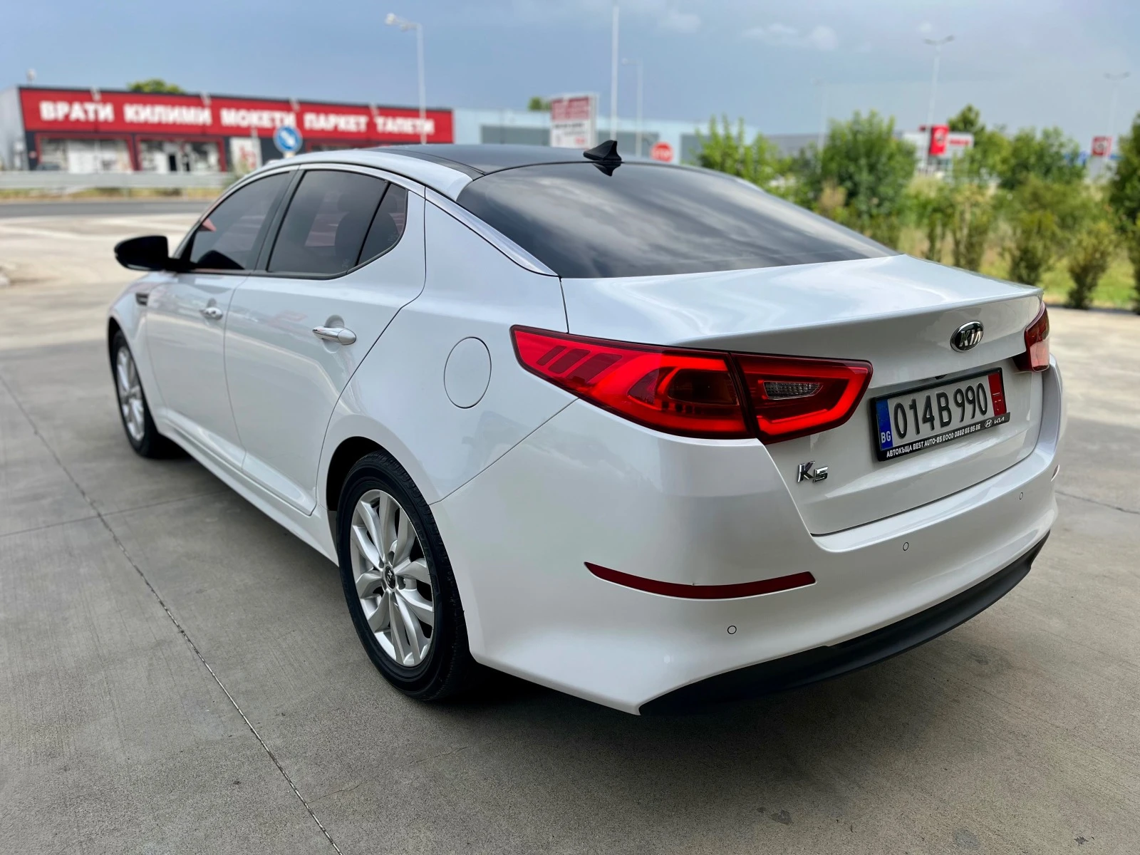 Kia K5 2.0i газ, подгряване, keyless go, Панорама, Гаранц - изображение 7