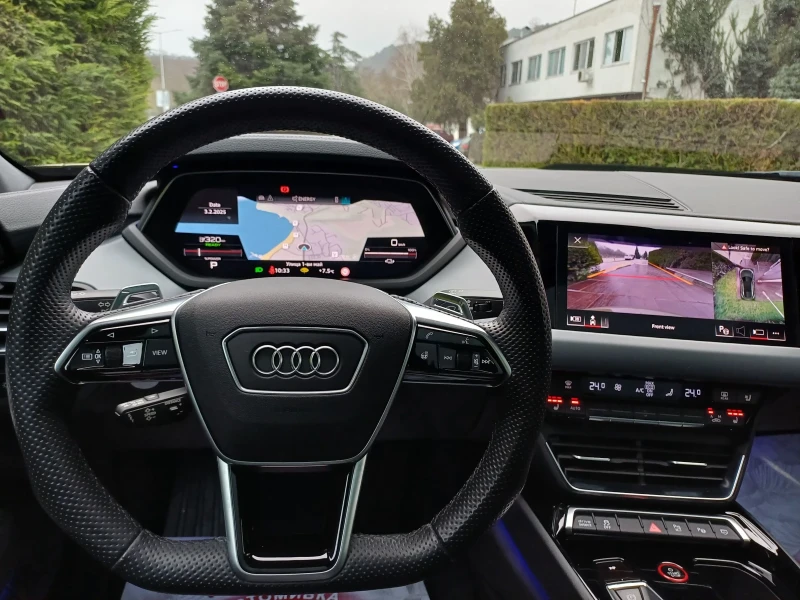 Audi E-Tron GT Quatro/Matrix/B&O/Pano/360* /Hud/ГАРАНЦИЯ, снимка 12 - Автомобили и джипове - 48604380