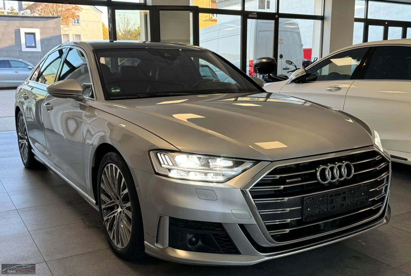 Audi A8 3.0TDI/286HP/S-LINE/QUATTRO/PANO/HUD/AMBI/907а - изображение 3