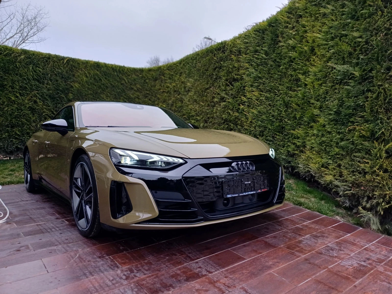 Audi E-Tron GT RS/Quatro/Matrix/B&O/Pano/360* /Hud/ | Mobile.bg   1