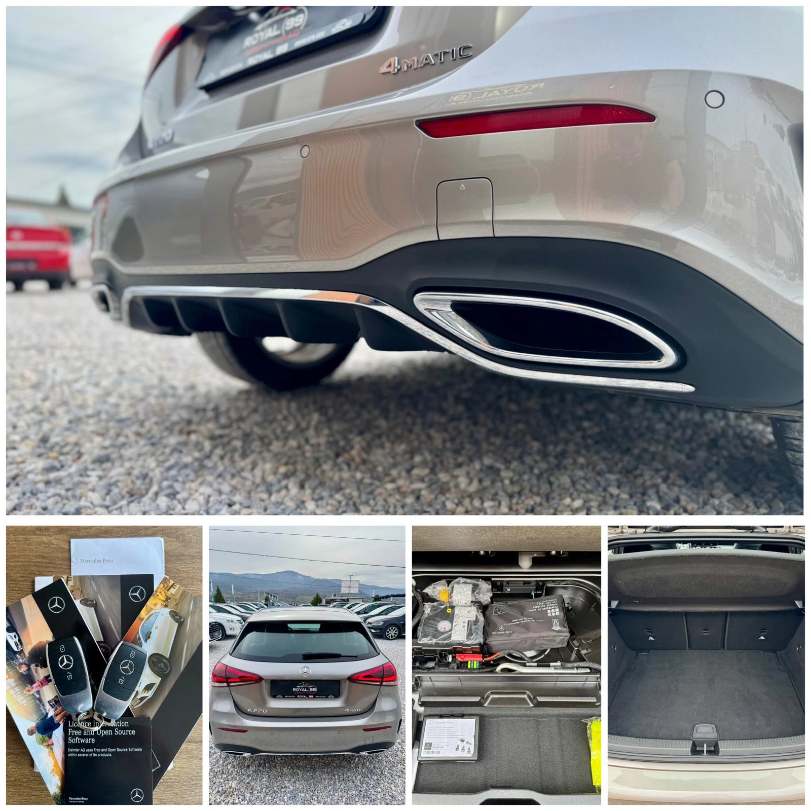 Mercedes-Benz A 220 ::4 MATIC::AMG line::1 собственик - изображение 8