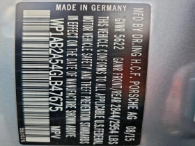 Porsche Macan 3.0L 6 All wheel drive - 14300 € / 27968.37 лв. - 14662627 6