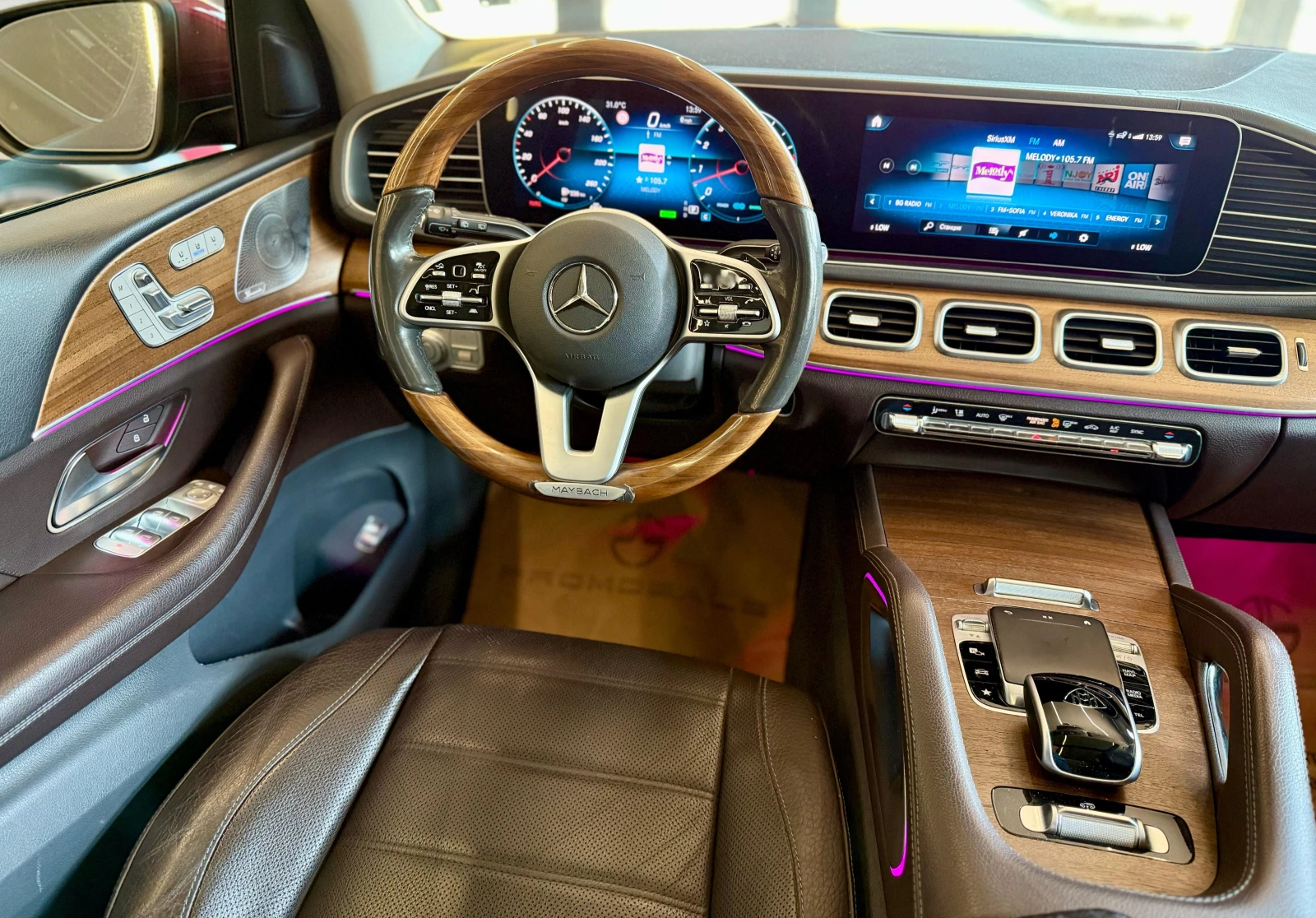 Mercedes-Benz GLS580 TwoTone* Maybach* TV* Масаж* Обдухване* Подгрев* Л - изображение 8