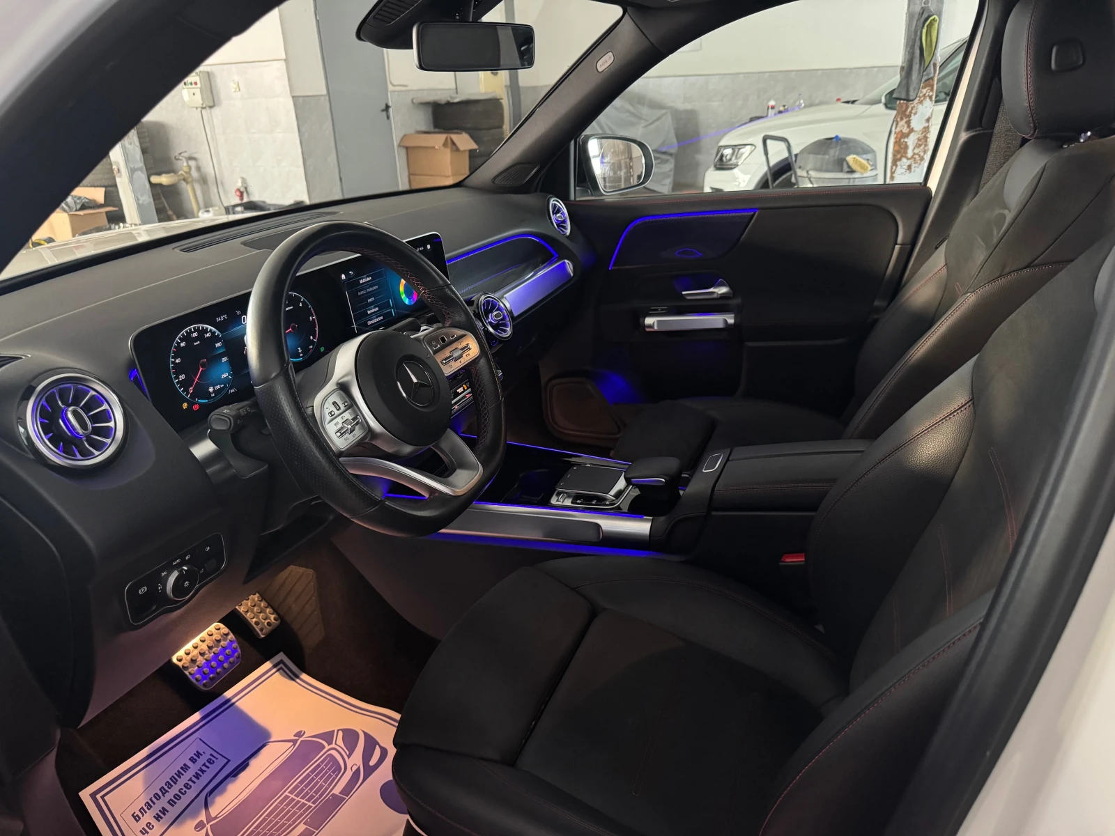 Mercedes-Benz GLB AMG premium plus= панорама, снимка 14 - Автомобили и джипове - 54349945