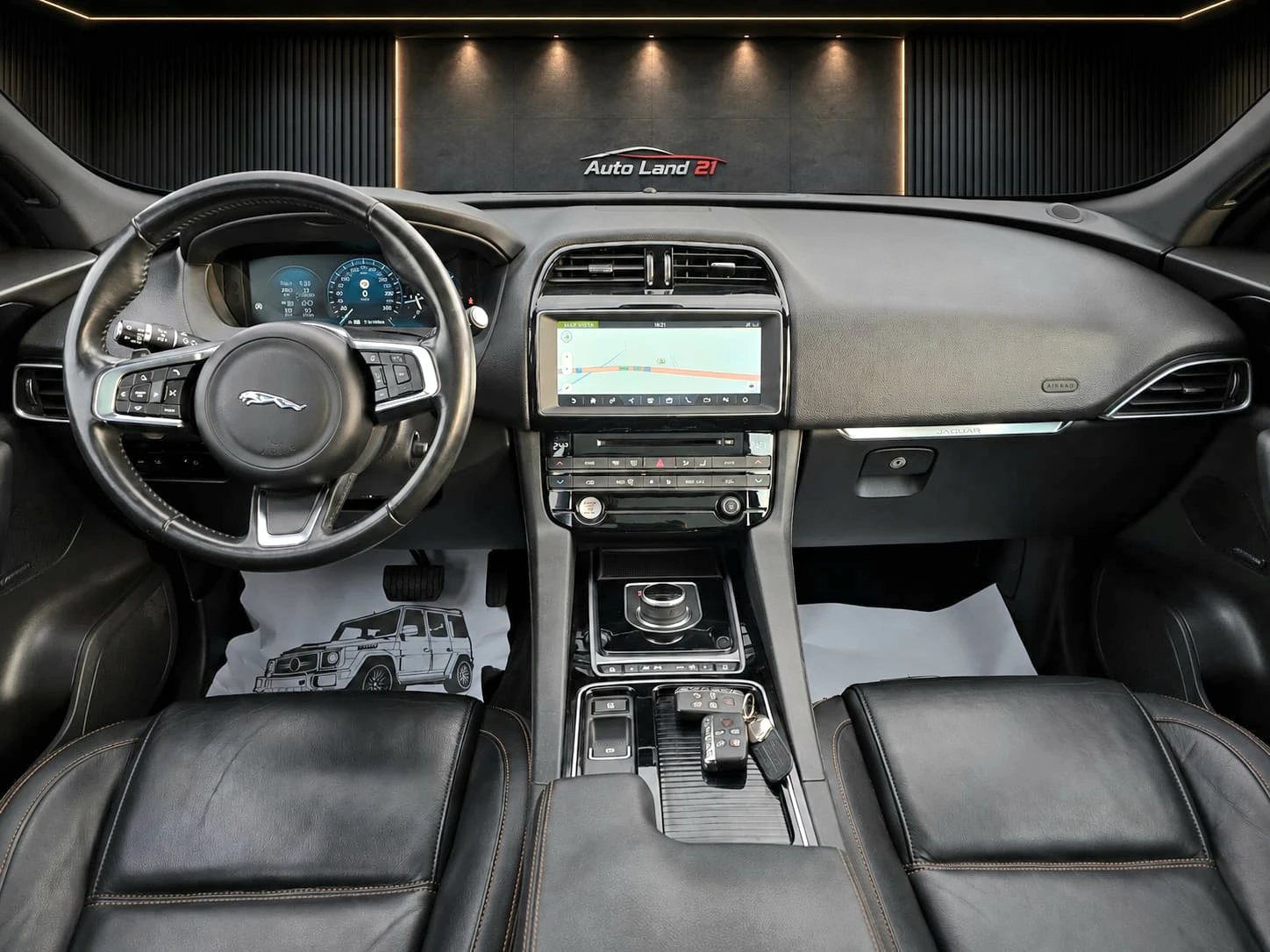 Jaguar F-PACE 2.5d* 240кс* DIGITAL* AWD* ADVANTAGE* 96000км, снимка 12 - Автомобили и джипове - 55617079