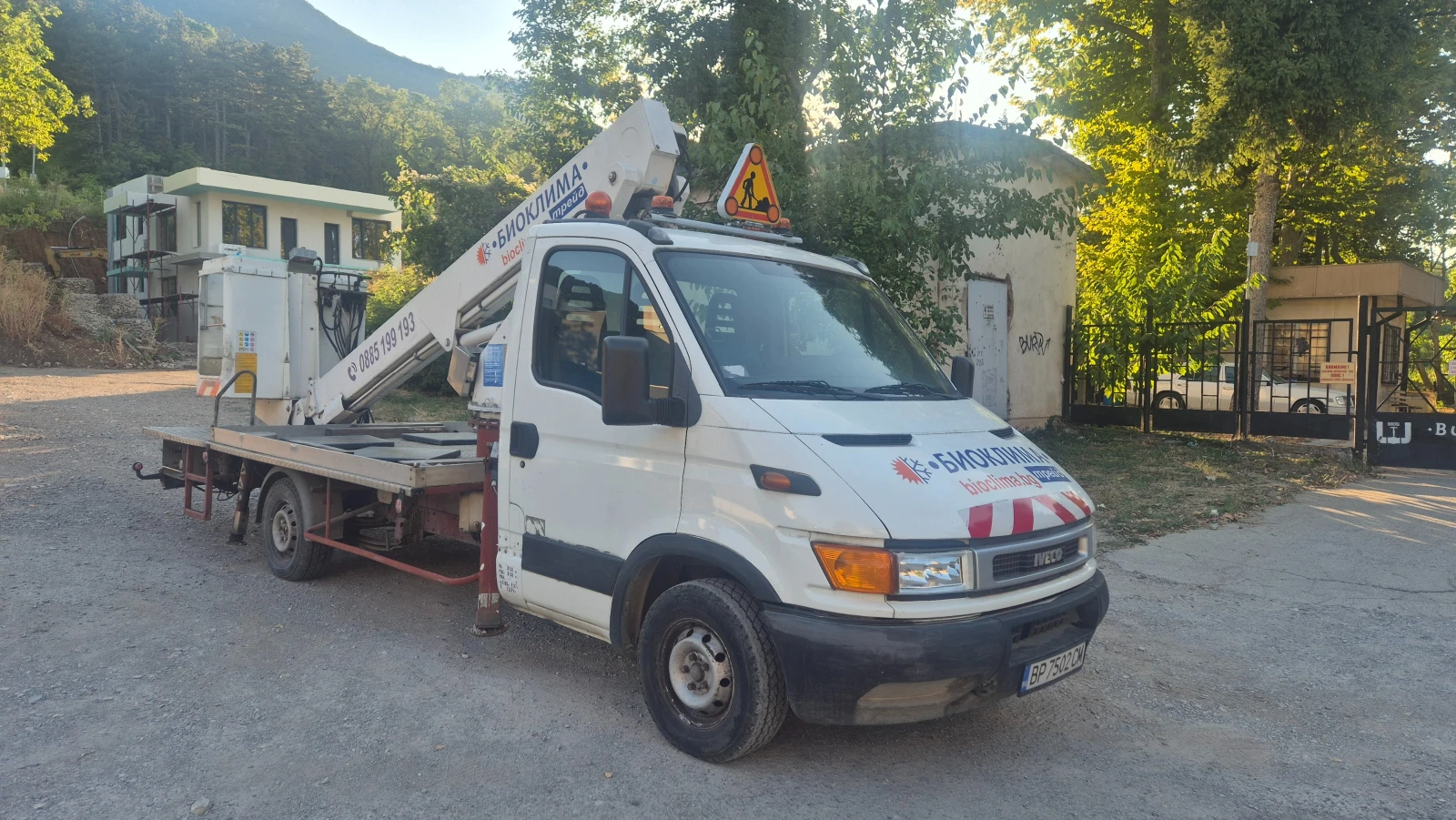 Автовишка Iveco 35s9, снимка 2 - Индустриална техника - 55742308