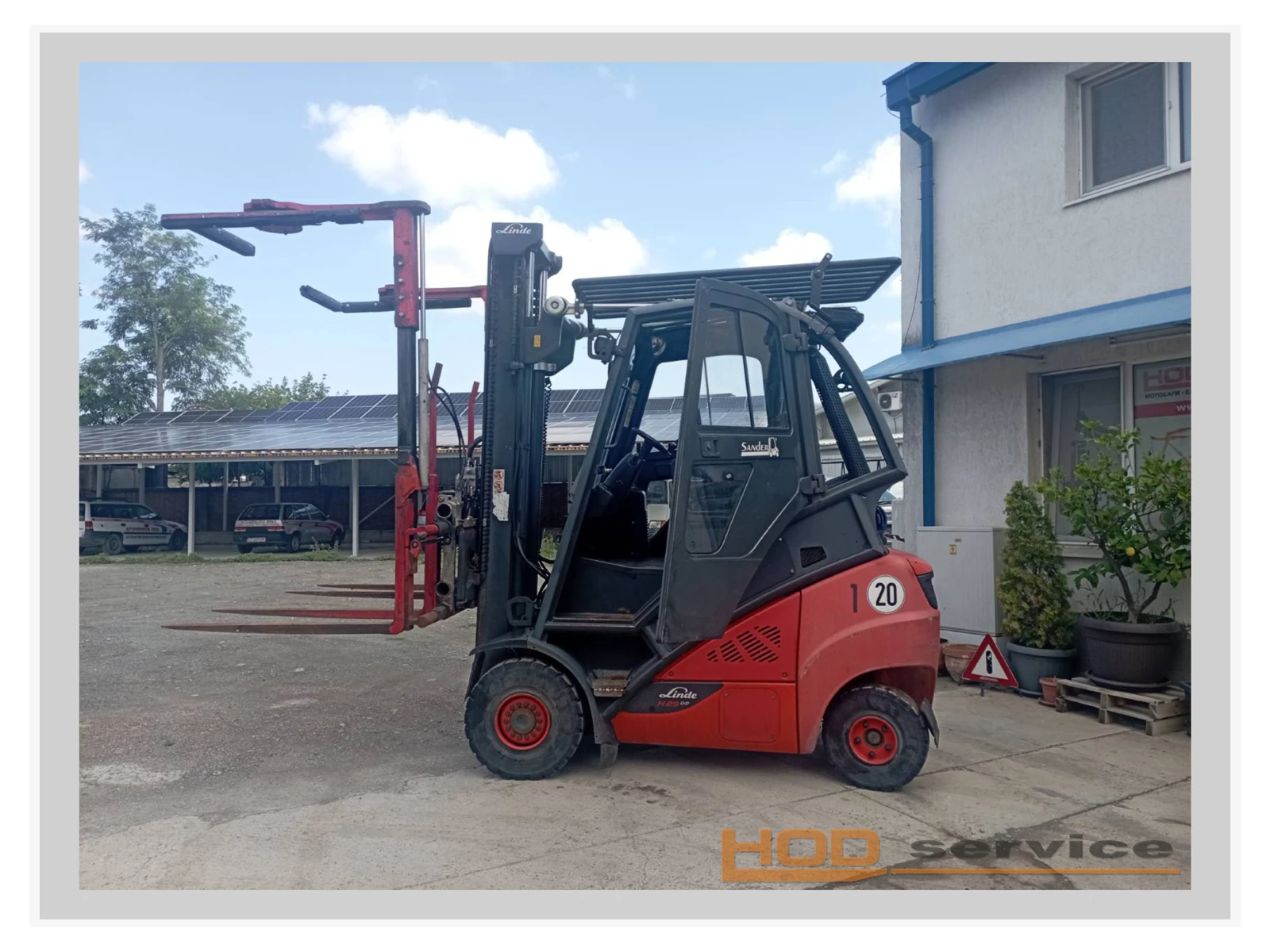 Мотокар Linde, снимка 1