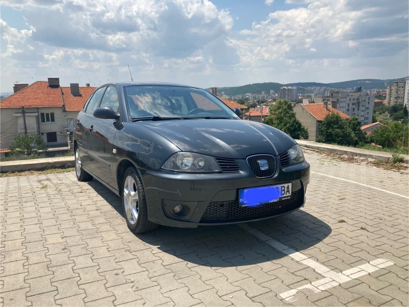 Seat Ibiza 1.4 86к.с. + ГАЗ + Климатик + 2 ключа, снимка 1 - Автомобили и джипове - 49035745