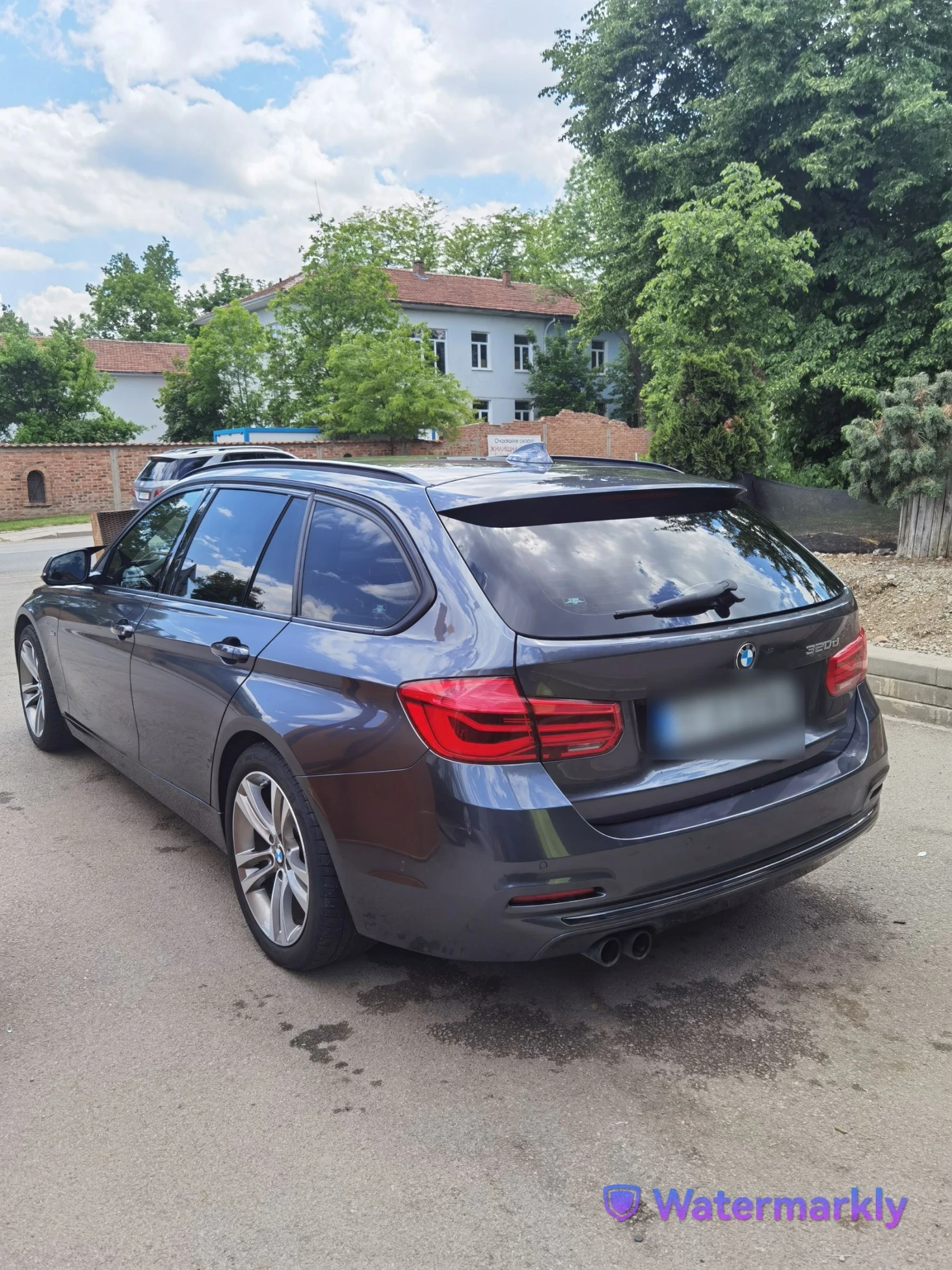 BMW 320 D на задно, снимка 6 - Автомобили и джипове - 54372293