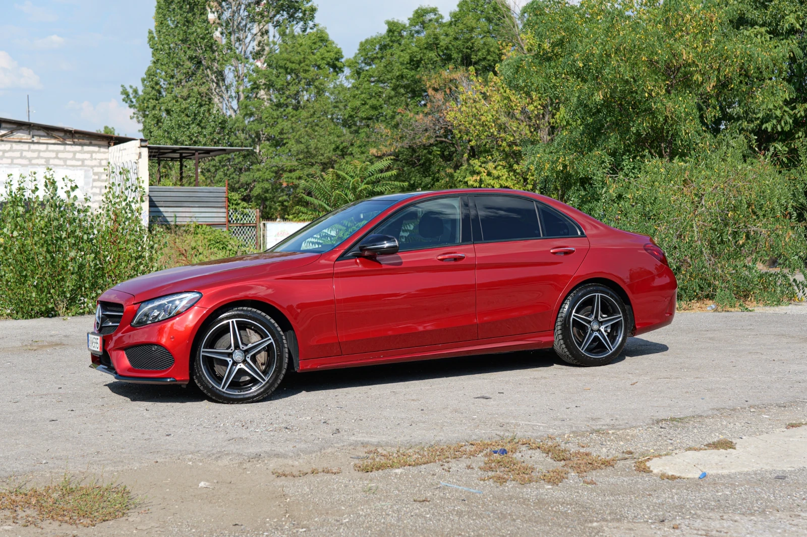 Mercedes-Benz C 300 AMG 4MATIC 360 Head up Burmeister, снимка 2 - Автомобили и джипове - 55571012
