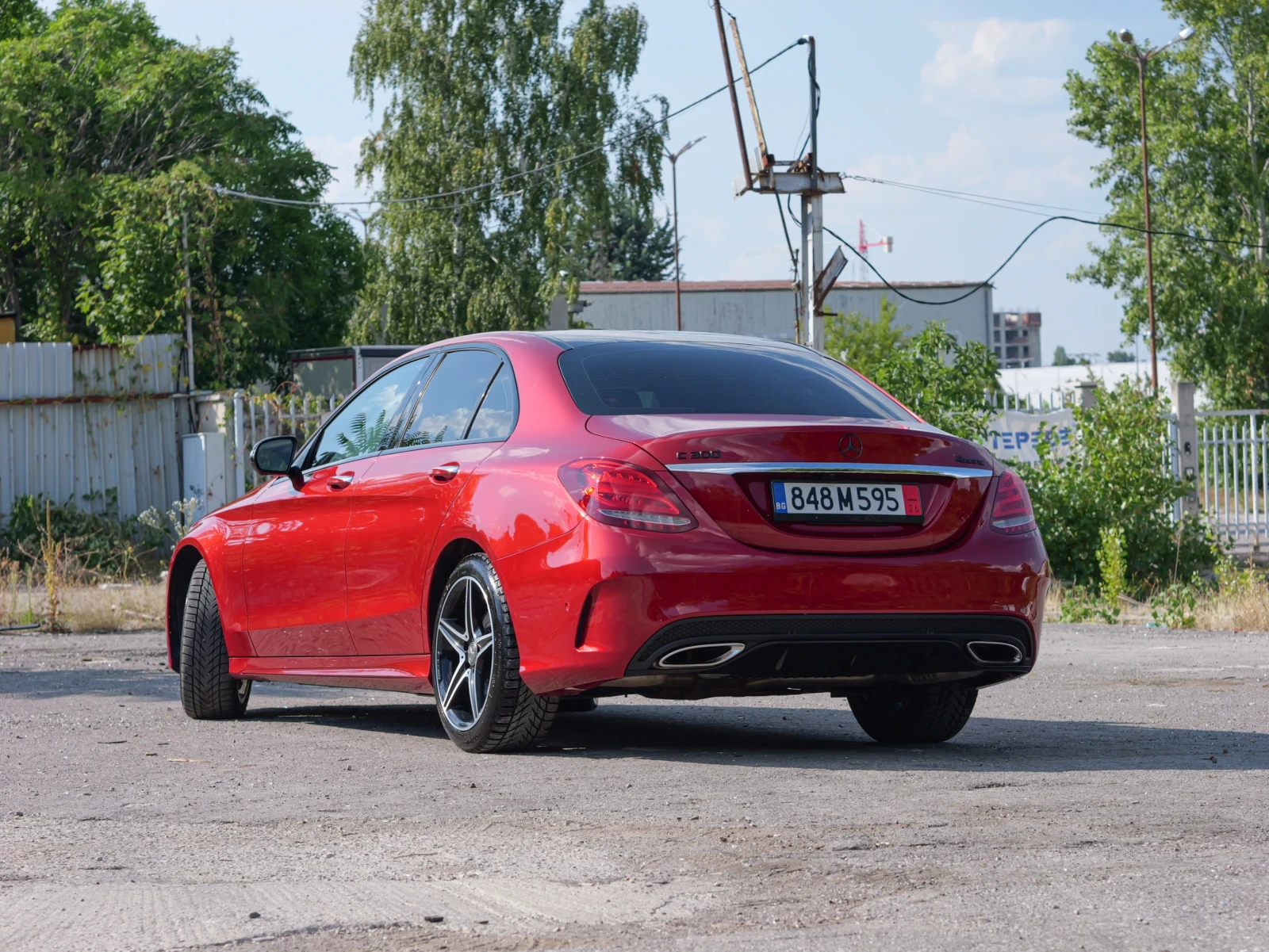 Mercedes-Benz C 300 AMG 4MATIC 360 Head up Burmeister, снимка 4 - Автомобили и джипове - 55571012