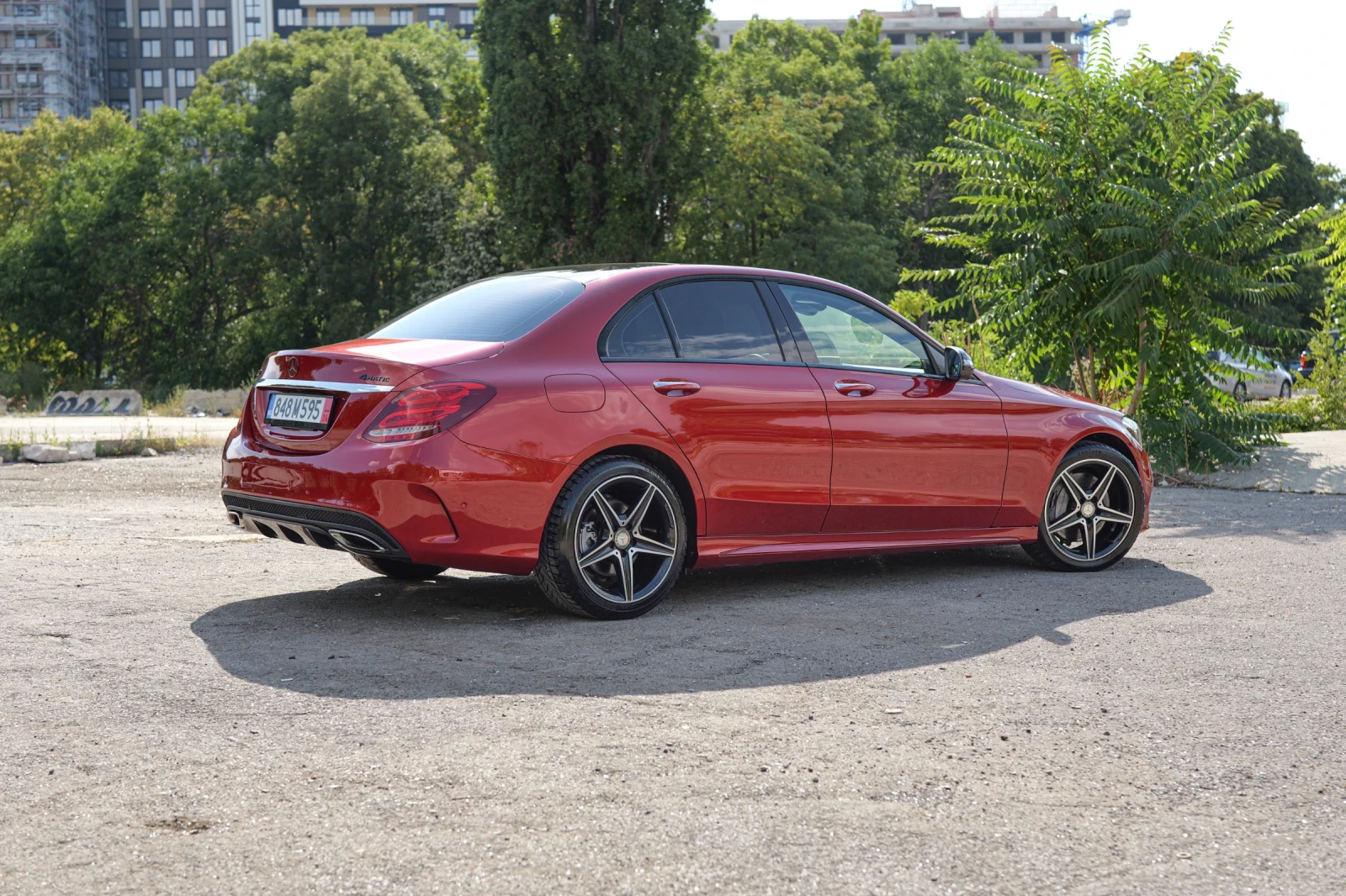 Mercedes-Benz C 300 AMG 4MATIC 360 Head up Burmeister, снимка 7 - Автомобили и джипове - 55571012