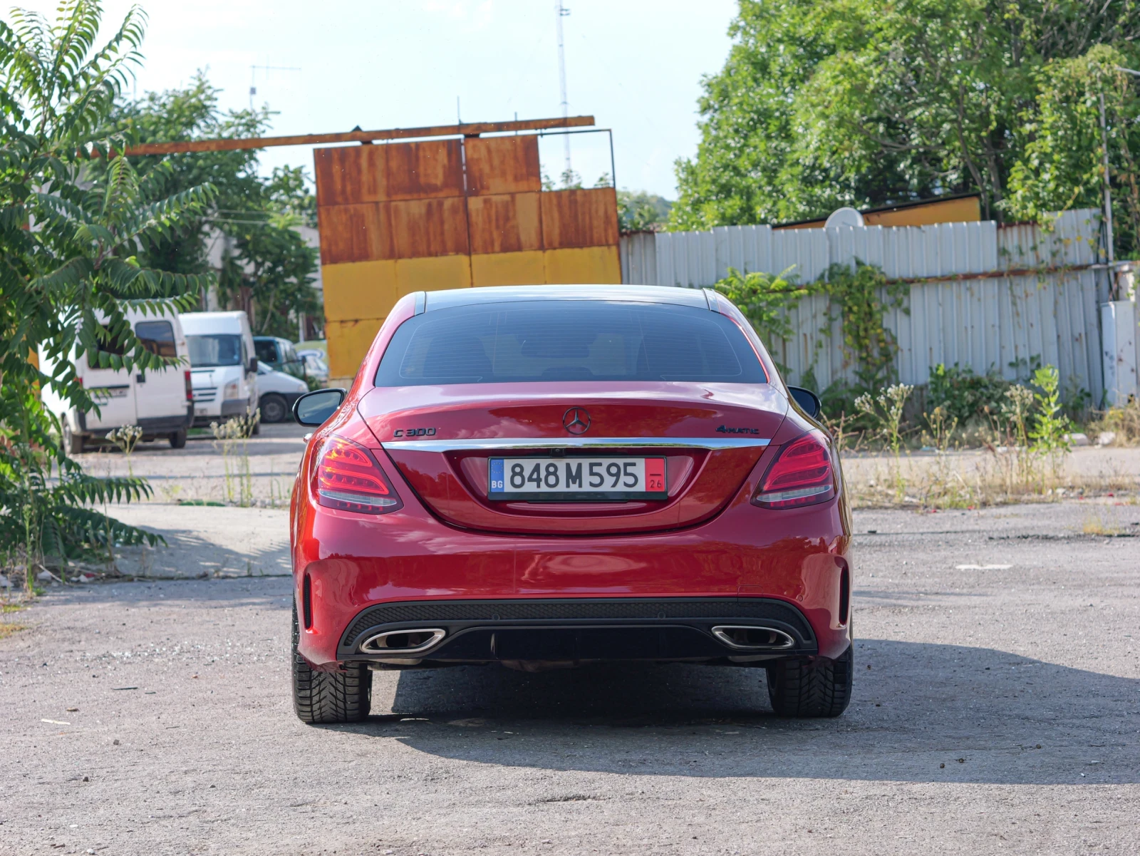 Mercedes-Benz C 300 AMG 4MATIC 360 Head up Burmeister, снимка 5 - Автомобили и джипове - 55571012