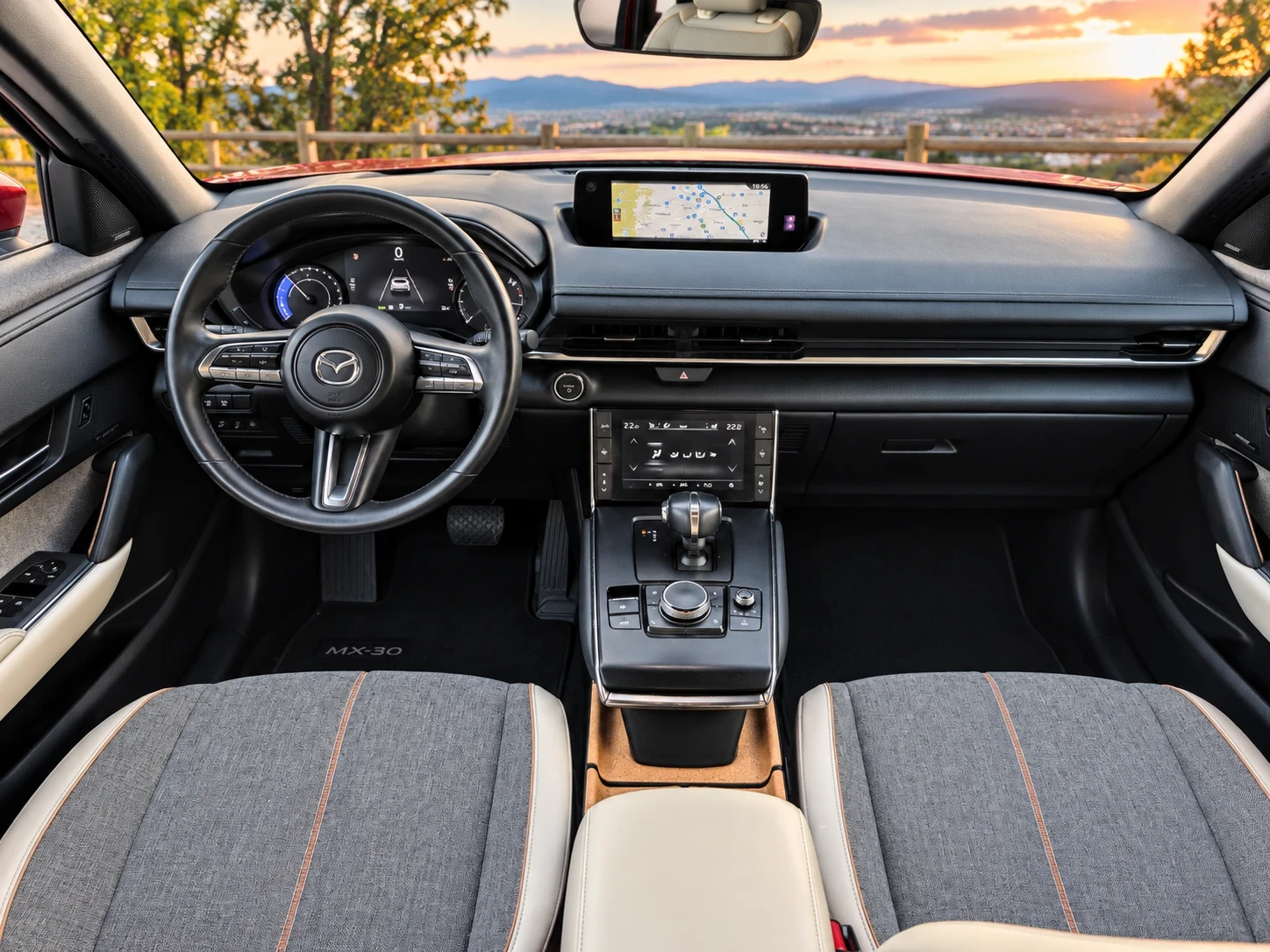 Mazda MX-30 NAVI+ BOSE+ 360 + HUD/FULL, снимка 10 - Автомобили и джипове - 56061250
