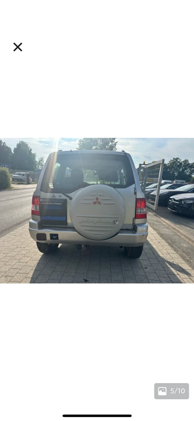 Mitsubishi Pajero pinin 1.8i, 4#4, Автоматик, Очакван внос от Германия, снимка 5 - Автомобили и джипове - 47381920