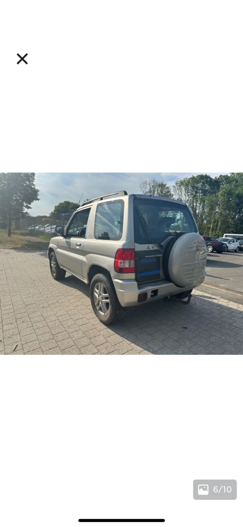 Mitsubishi Pajero pinin 1.8i, 4#4, Автоматик, климатик, Внос от Германия!, снимка 2 - Автомобили и джипове - 47381920