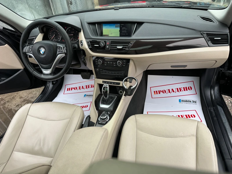 BMW X1 2.0D 184HP AVTOMAT X-DRIVE FACE KOJA NAVI PANORAMA, снимка 15 - Автомобили и джипове - 53213941