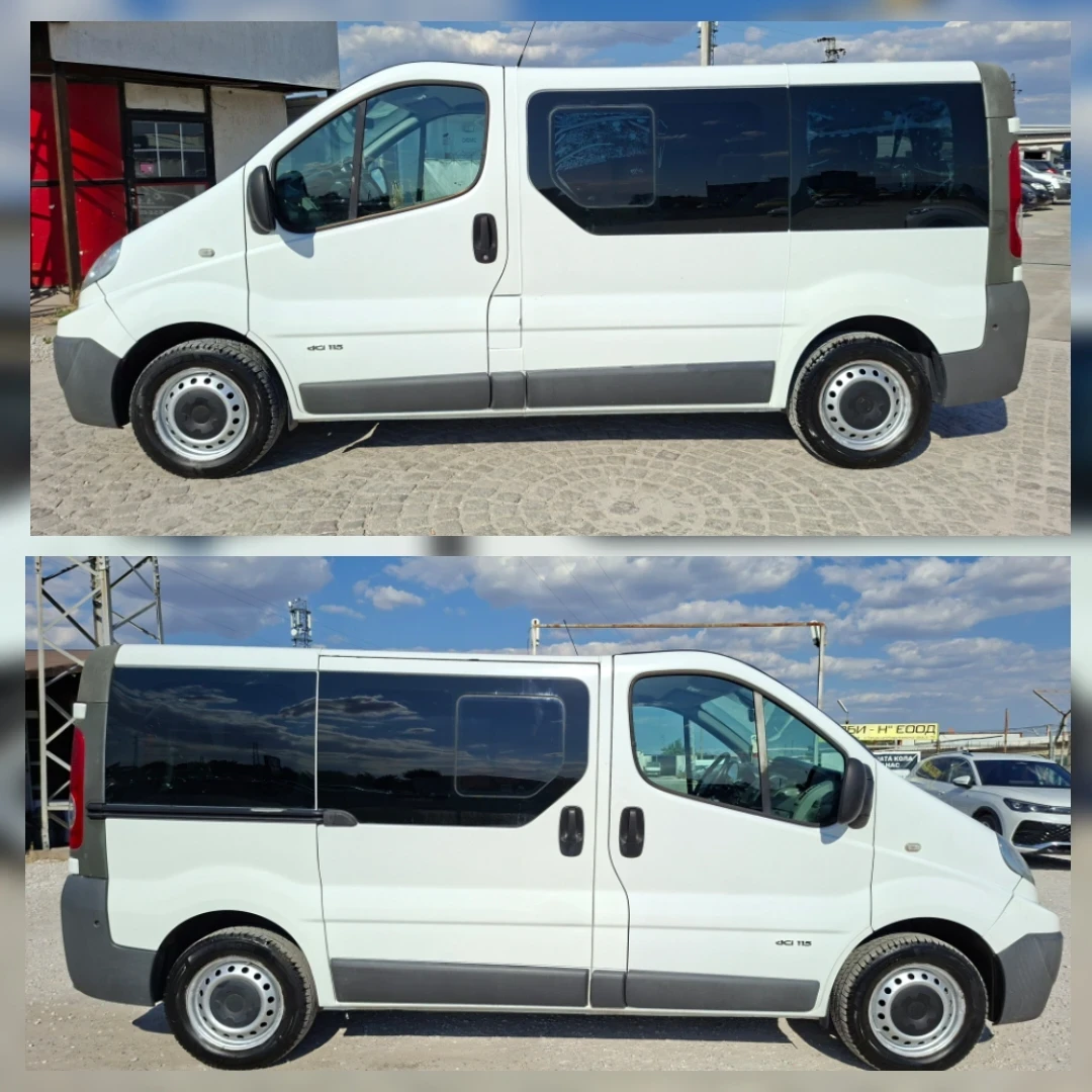 Renault Trafic 2.0D-115кс/9места/193000км, снимка 2 - Бусове и автобуси - 55666250