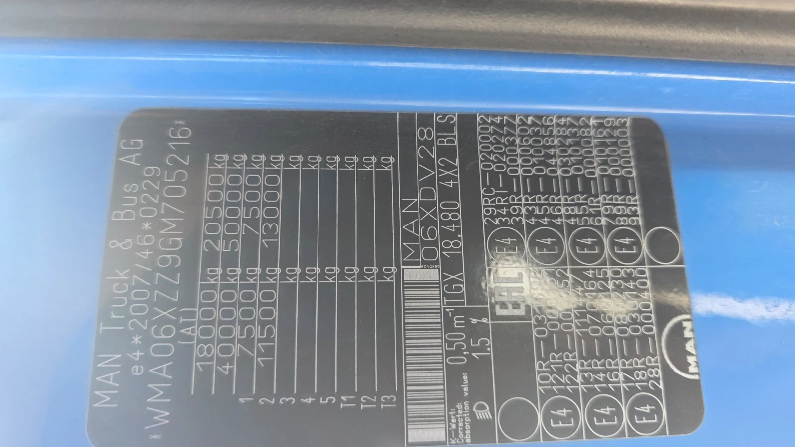 Man Tgx 18 480 EURO 6 - изображение 7