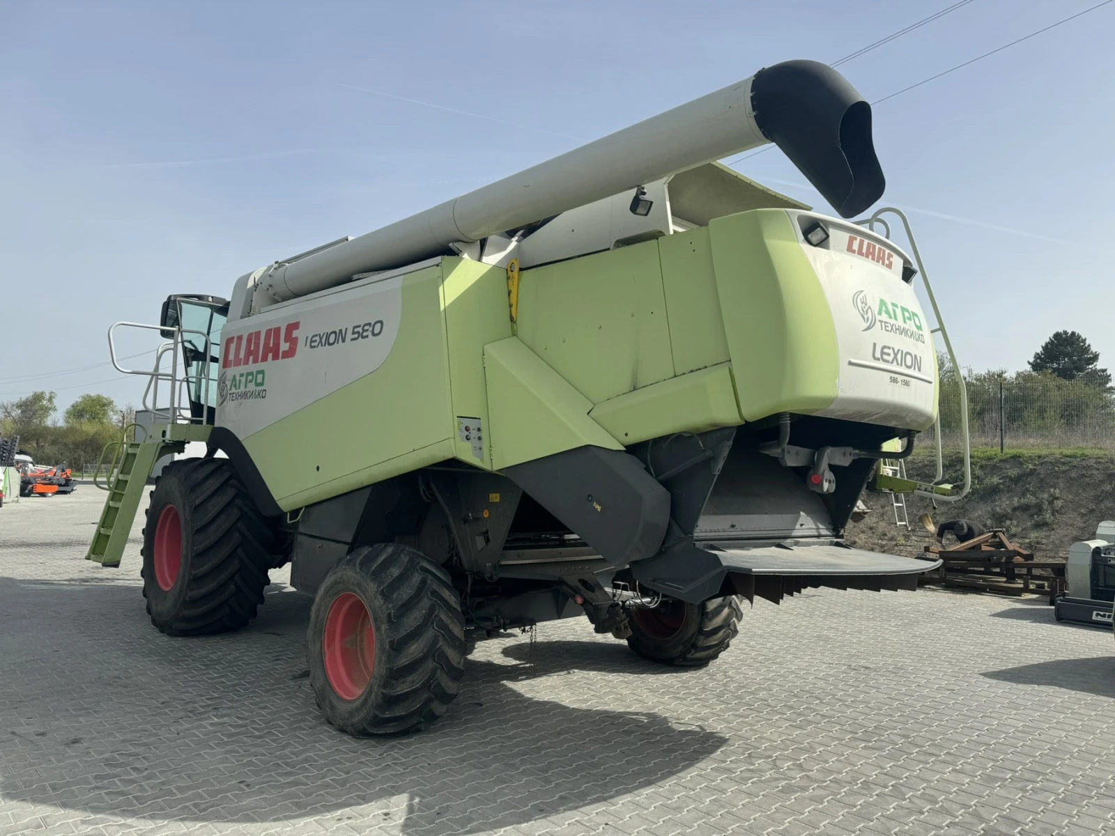 Комбайн Claas LEXION 580 - изображение 3