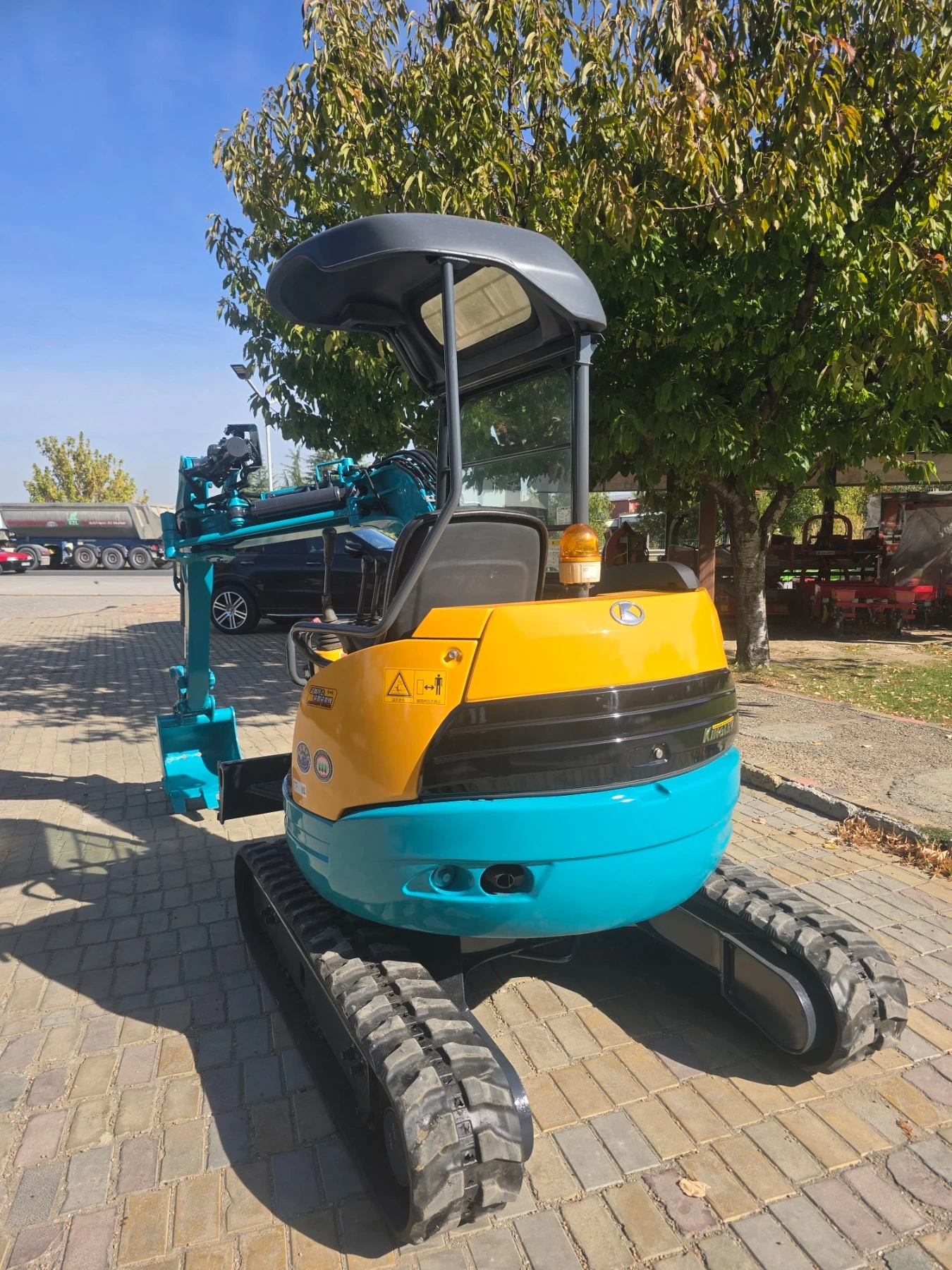 Багер Kubota U - 20S, снимка 8 - Индустриална техника - 56577703