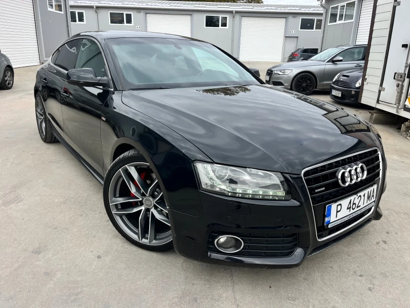 Audi A5 3, 0TDI-S Line/NAVI/КОЖА/РЪЧНИ СКОРОСТИ/ОБСЛУЖЕН!!