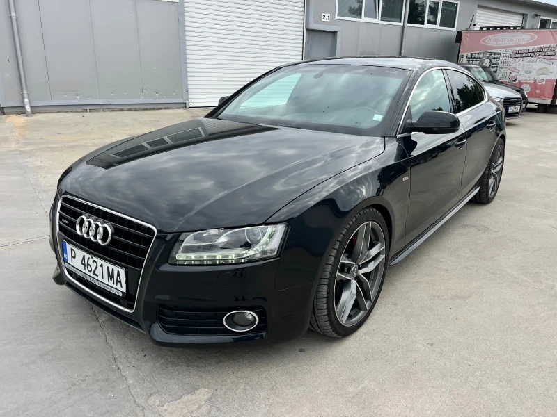 Audi A5 3, 0TDI-S Line/NAVI/КОЖА/РЪЧНИ СКОРОСТИ/ОБСЛУЖЕН!!, снимка 2 - Автомобили и джипове - 52104881