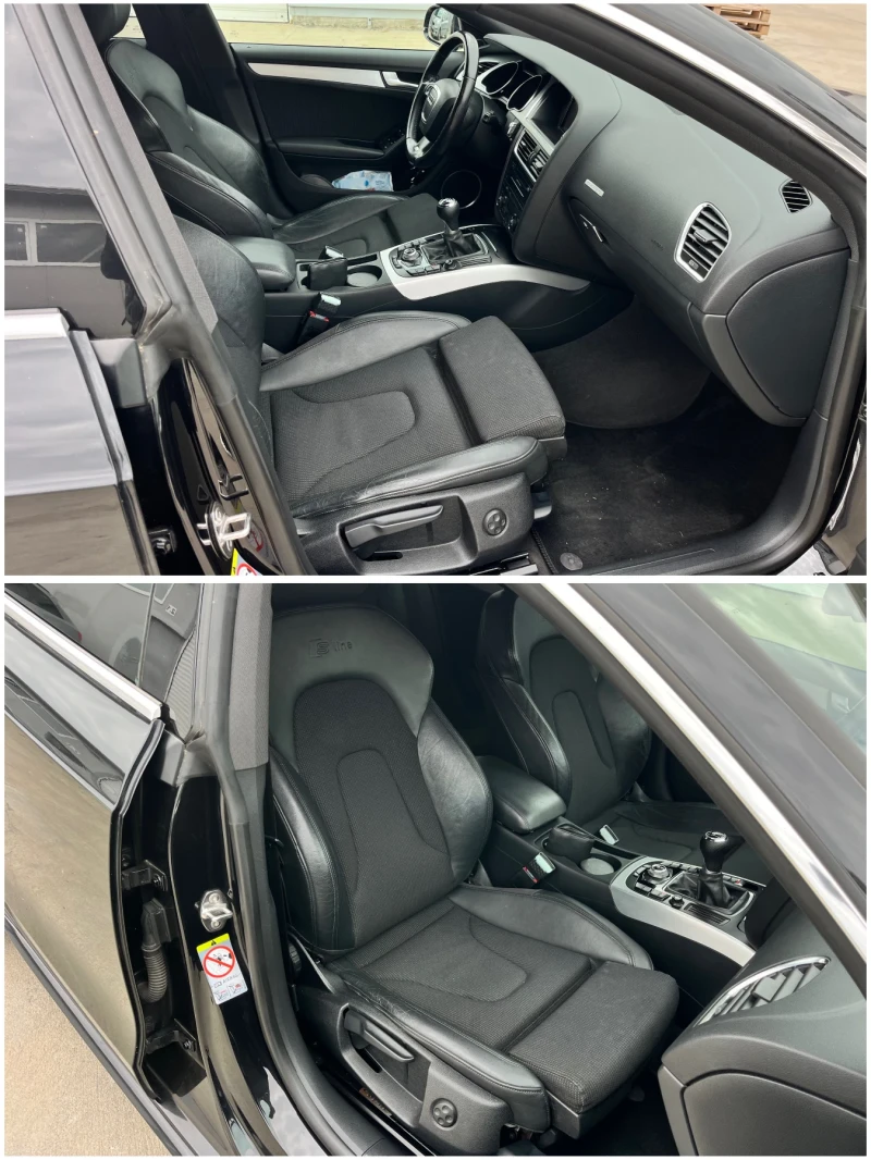 Audi A5 3, 0TDI-S Line/NAVI/КОЖА/РЪЧНИ СКОРОСТИ/ОБСЛУЖЕН!!, снимка 11 - Автомобили и джипове - 52104881