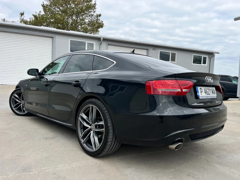 Audi A5 3, 0TDI-S Line/NAVI/КОЖА/РЪЧНИ СКОРОСТИ/ОБСЛУЖЕН!!, снимка 4 - Автомобили и джипове - 52104881
