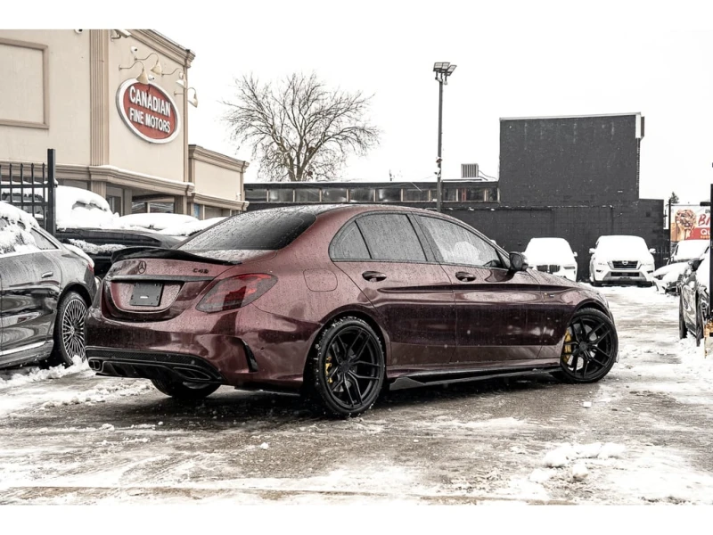 Mercedes-Benz C 43 AMG * | BSM | NAVI | BURMESTER | RED SEATBELT | * CARF, снимка 2 - Автомобили и джипове - 52776498