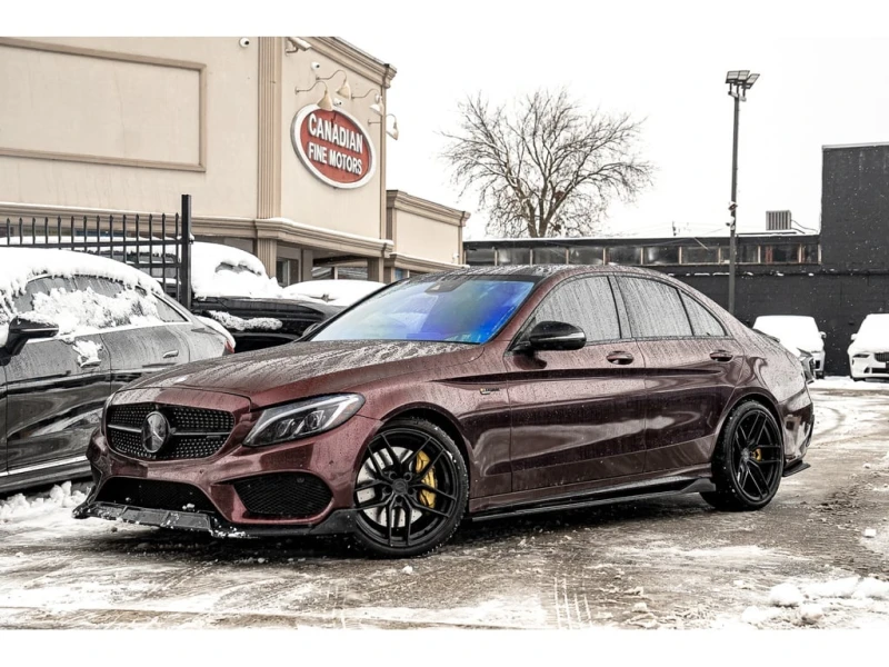 Mercedes-Benz C 43 AMG * | BSM | NAVI | BURMESTER | RED SEATBELT | * CARF, снимка 14 - Автомобили и джипове - 52776498