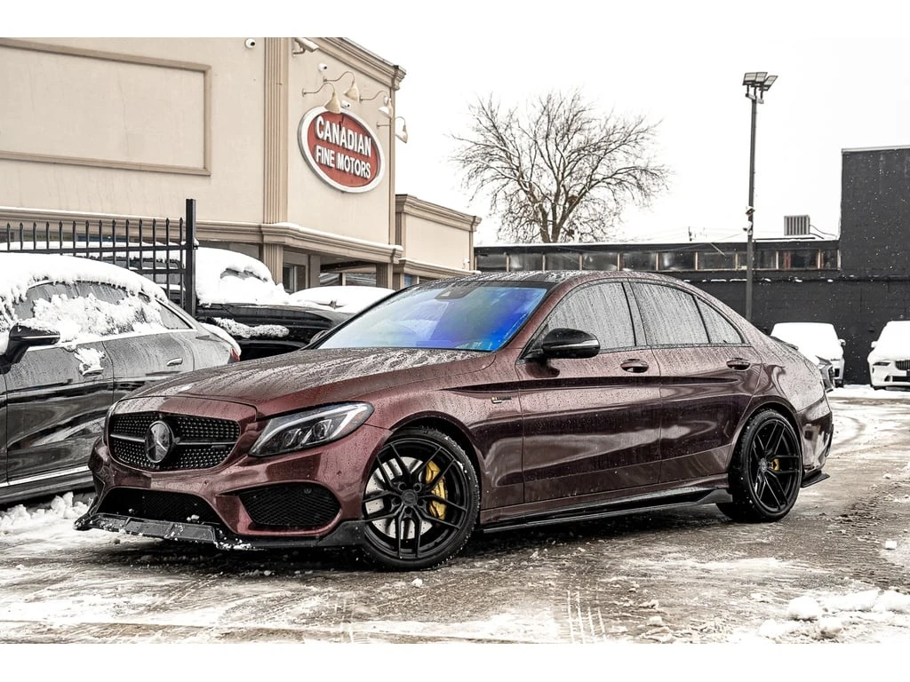 Mercedes-Benz C 43 AMG * | BSM | NAVI | BURMESTER | RED SEATBELT | * CARF, снимка 1