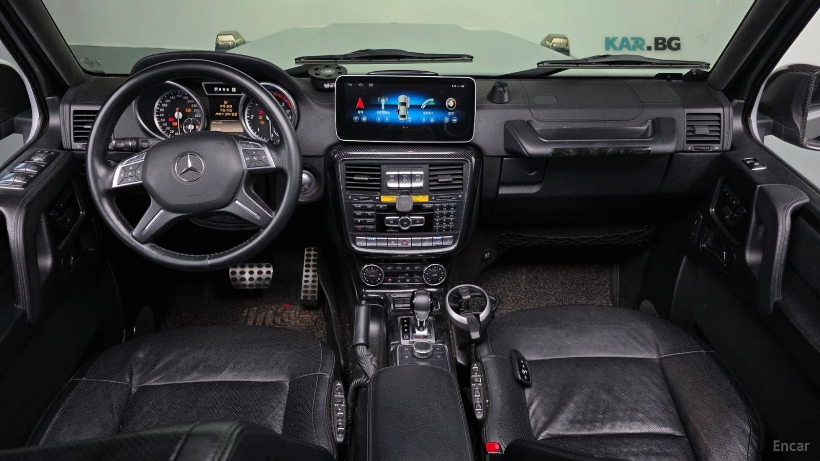 Mercedes-Benz G 350 BlueTEC* ПОДГРЕВ* ОБДУХВАНЕ* КАМЕРА* SUNROOF* , снимка 5 - Автомобили и джипове - 55391605