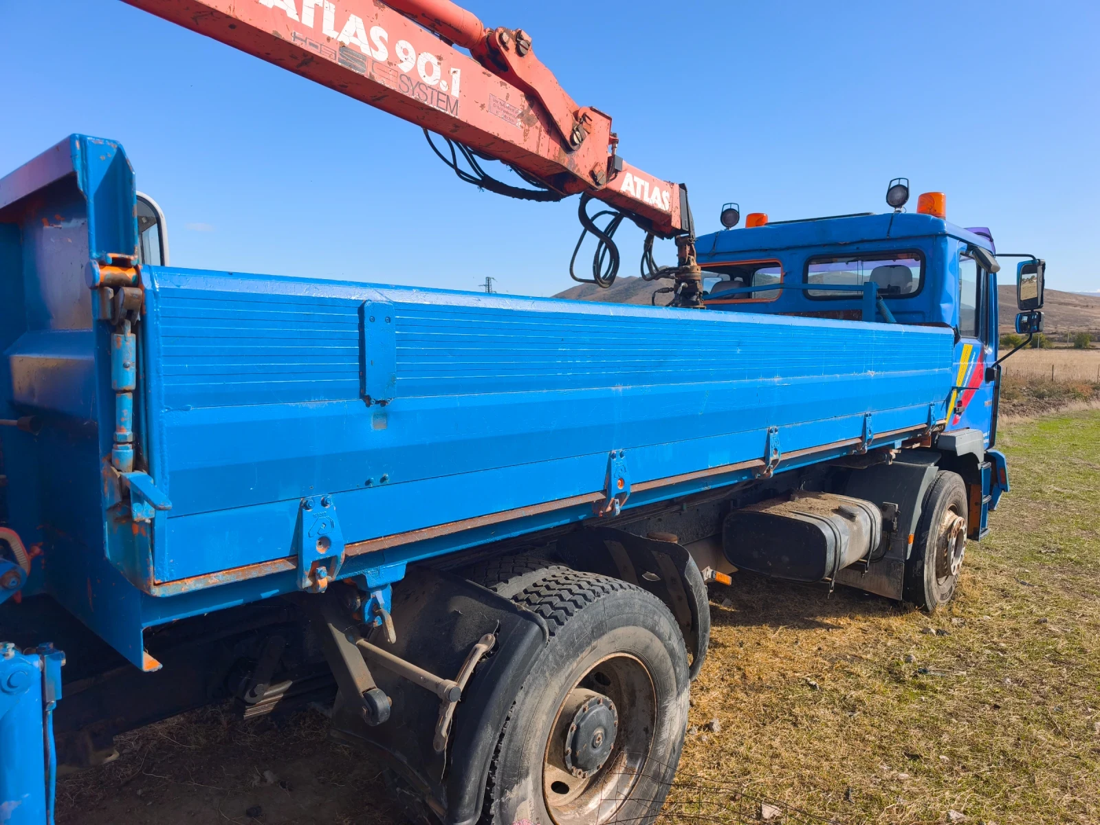 Man 28.403 ME280DE Самосвал с кран , снимка 5 - Камиони - 56566436