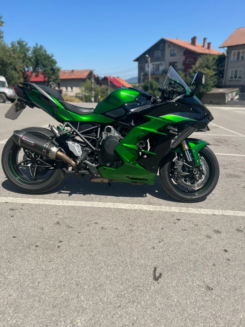 Kawasaki Ninja H2 sx se 1ви собственик ЛИЗИНГ/БАРТЕР за Утв., снимка 5 - Мотоциклети и мототехника - 52543171