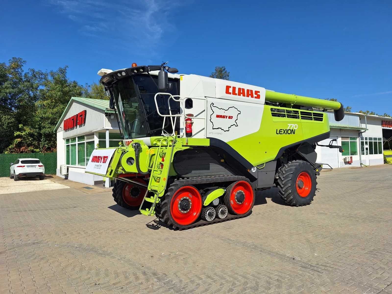 Комбайн Claas LEXION 770 TT + хедер V12.30