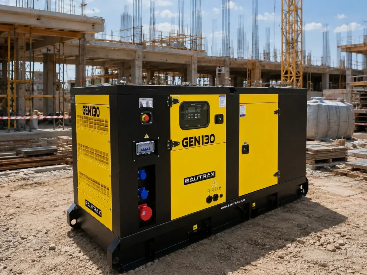 Други специализирани машини Друга Дизелов генератор Super Silent BAUTRAX GEN130