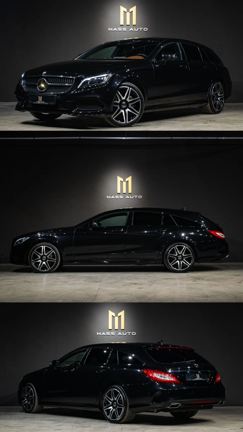 Mercedes-Benz CLS 350 d/4Matic/Facelift/AMG/ПълноОборудване/Серв.история, снимка 3 - Автомобили и джипове - 53034024