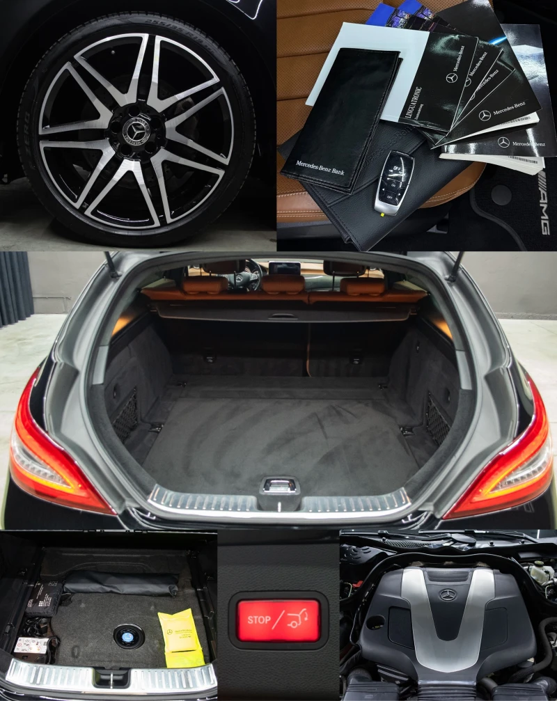 Mercedes-Benz CLS 350 d/4Matic/Facelift/AMG/ПълноОборудване/Серв.история, снимка 15 - Автомобили и джипове - 53034024