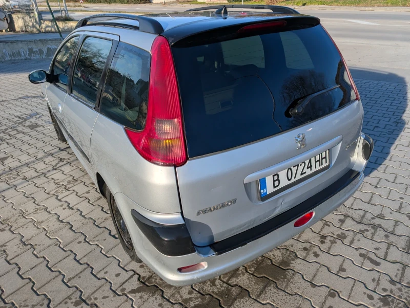 Peugeot 206 SW 1.4i, снимка 5 - Автомобили и джипове - 53102273