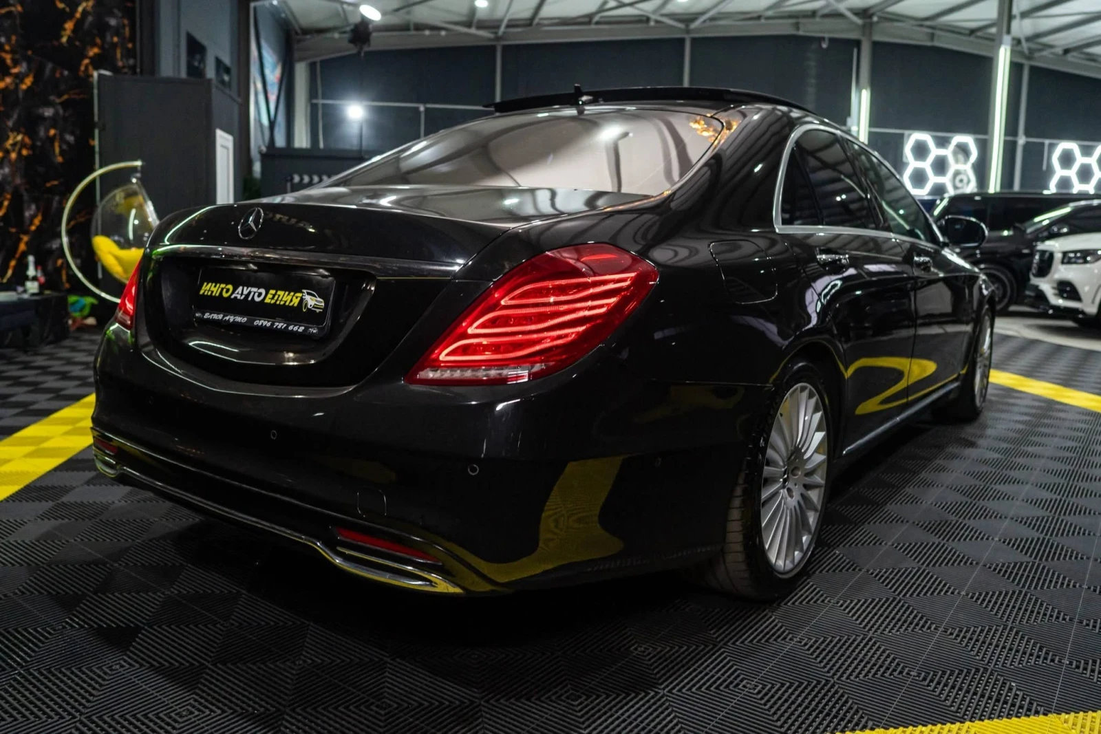 Mercedes-Benz S 350 D LONG LUXURY LINE ПАНО BURM ЛИЗИНГ 100%, снимка 10 - Автомобили и джипове - 53912672