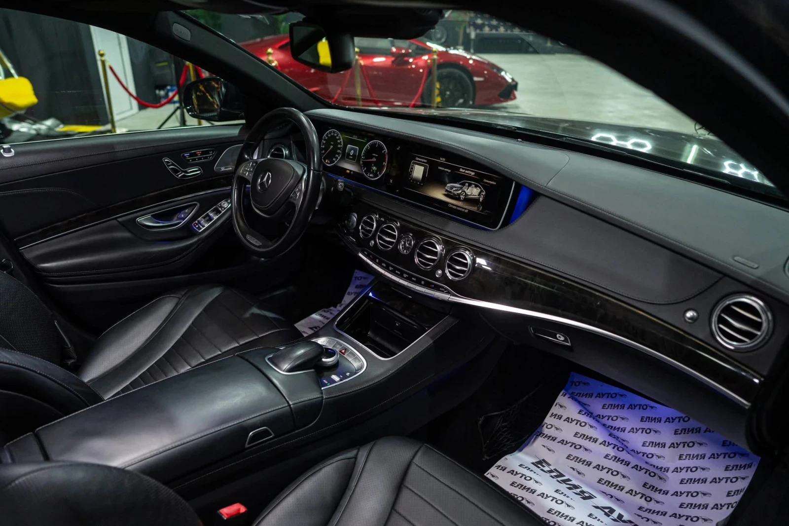 Mercedes-Benz S 350 D LONG LUXURY LINE ПАНО BURM ЛИЗИНГ 100%, снимка 13 - Автомобили и джипове - 53912672