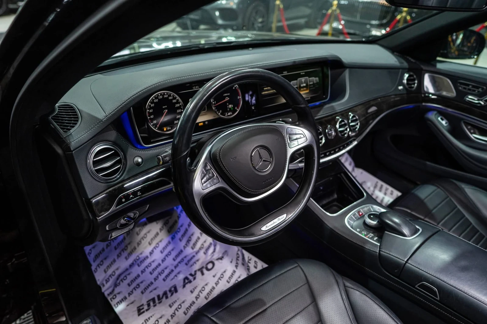 Mercedes-Benz S 350 D LONG LUXURY LINE ПАНО BURM ЛИЗИНГ 100%, снимка 12 - Автомобили и джипове - 53912672