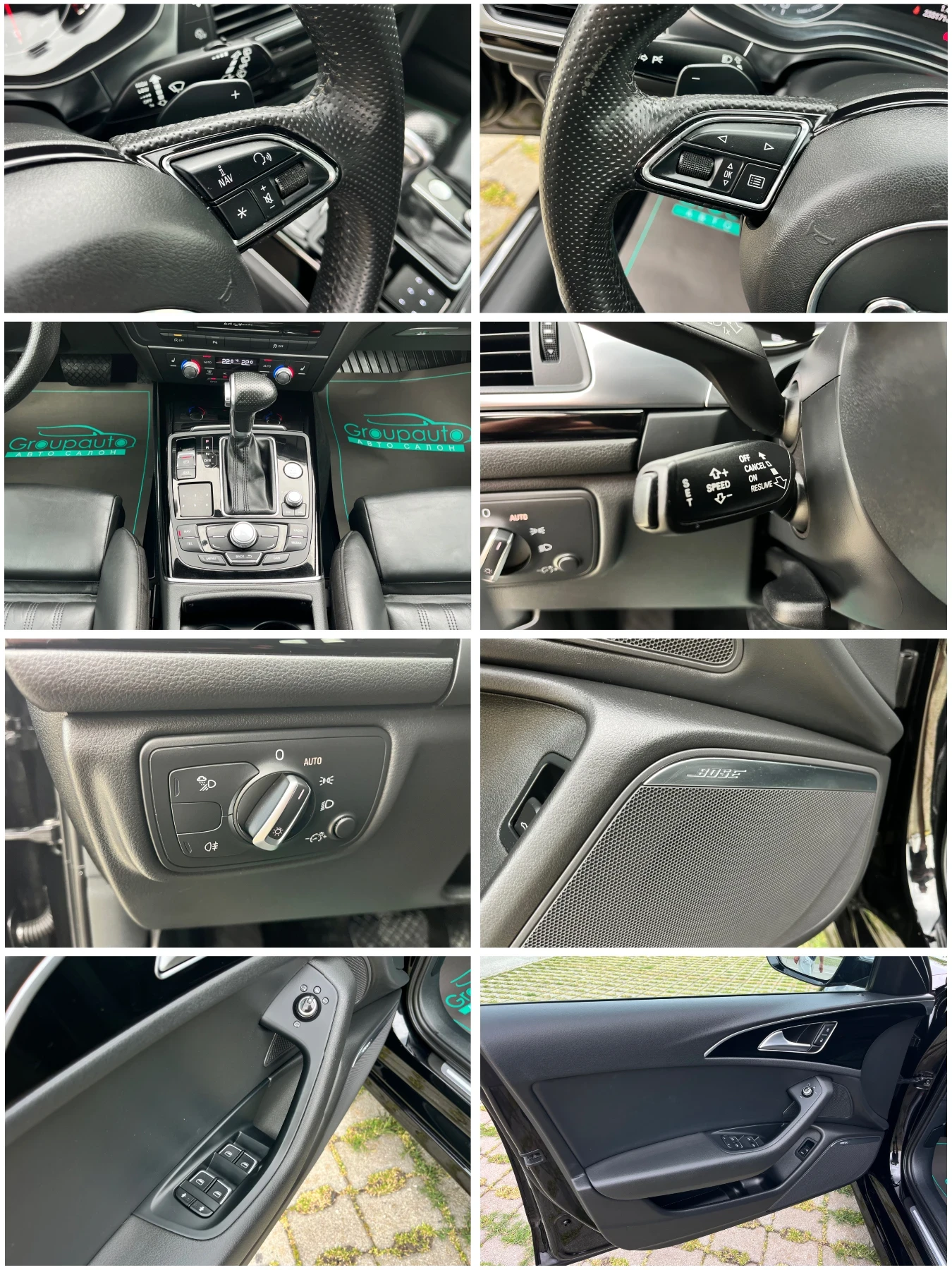 Audi A6 3, 0TDI-313k.c/S Line/LED/NAVI/ПАНОРАМА/ПОДГРЕВ/ТО, снимка 15 - Автомобили и джипове - 54479334