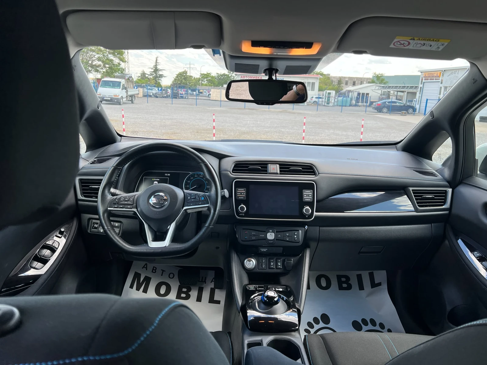 Nissan Leaf  64KW N-Connecta Keyless SoH 100%, снимка 13 - Автомобили и джипове - 55068908